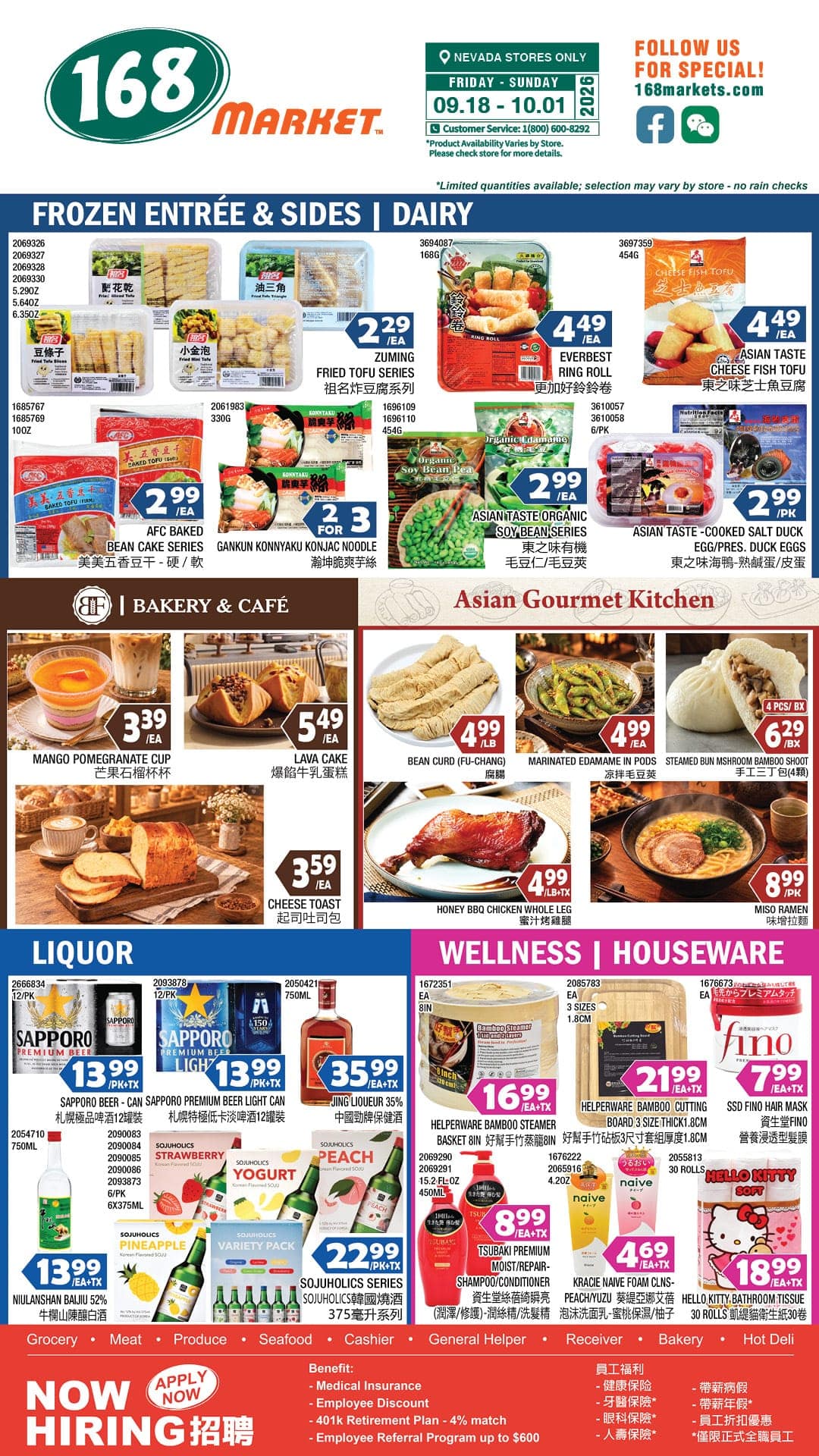 168 Market weekly flyer, page 6 of 7