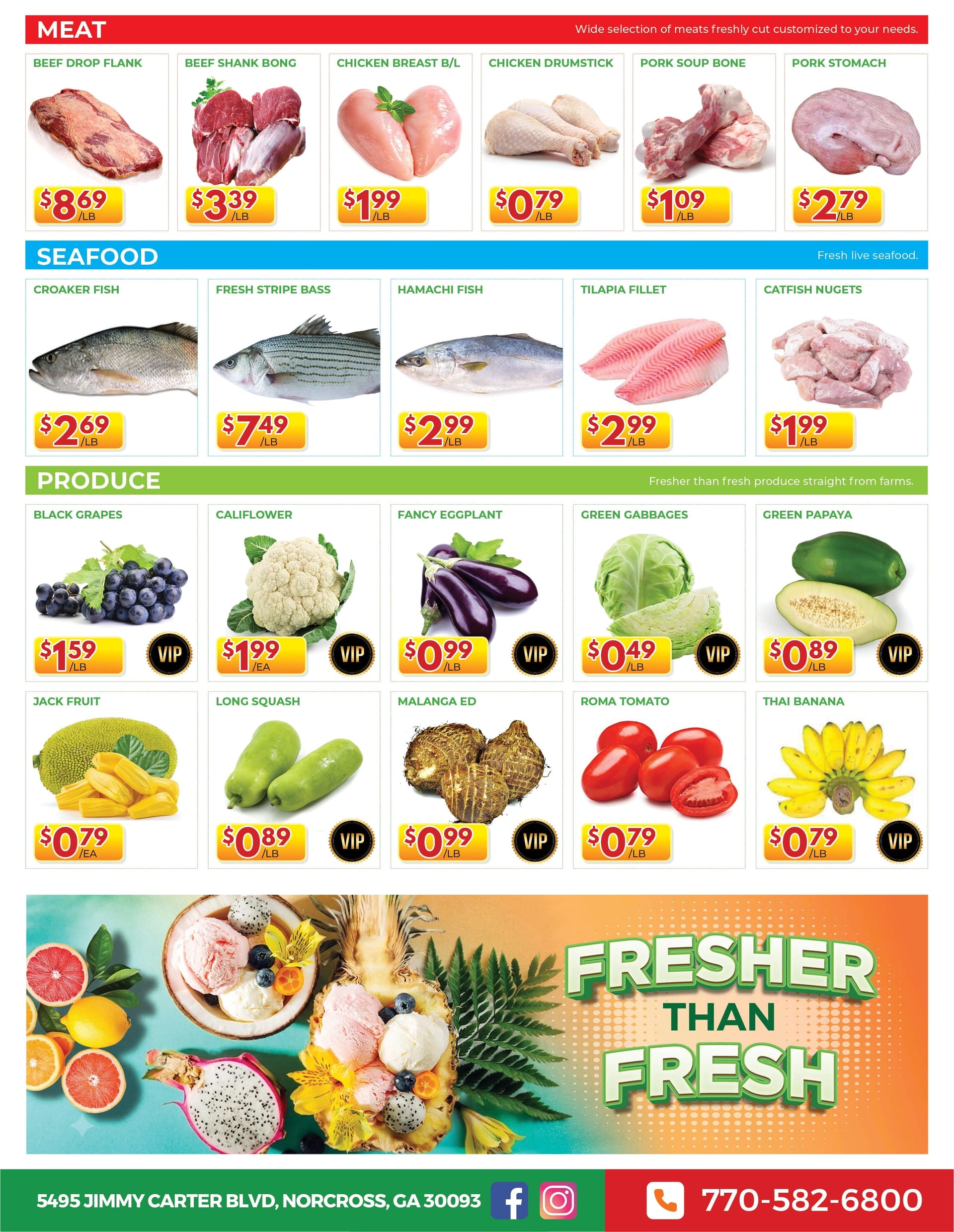 Hong Kong Supermarket (Hongkong Market Plaza) weekly flyer, page 2 of 2